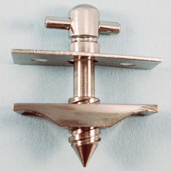 THD199/SNP • 38mm o/a • Satin Nickel • Tee Pattern Batten Rod Screw